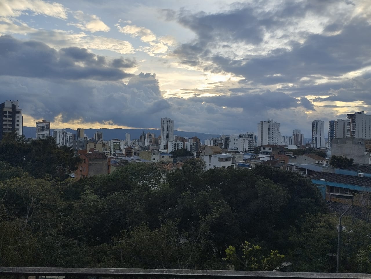 Atardecer en Bucaramanga